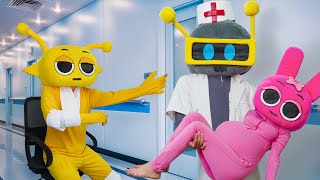 Pregnant Pinki secretly dates Funbot while Simon's in the hospital💔| Incredibox Sprunki In Real Life