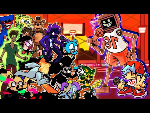 FNF R.A.M (Hex V2.0) But Different Characters Sing It 🎵 (Everyone Sings R.A.M) (NEW CHARACTERS)