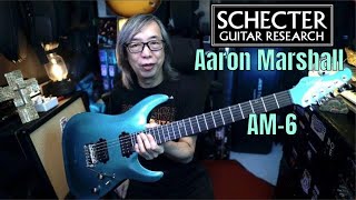 Video thumbnail for Schecter Aaron Marshall AM 6 – Arctic Jade by Jon is just TOO LouD!!