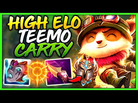HOW TO PLAY TEEMO TOP-LANE LIKE A CHALLENGER PLAYER (INFORMATIVE GAMEPLAY) - League of Legends
