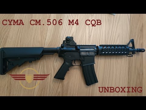 [UNBOXING] CYMA CM.506 M4 CQB Budget airsoft starter