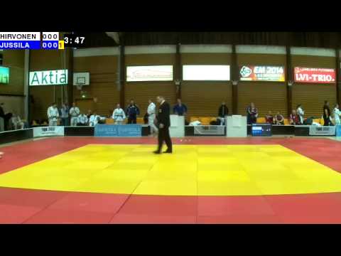 Judon SM 2014: M-100: HIRVONEN - JUSSILA