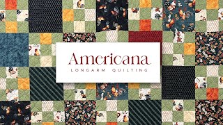 Americana Quilting - Chickens in the Garden