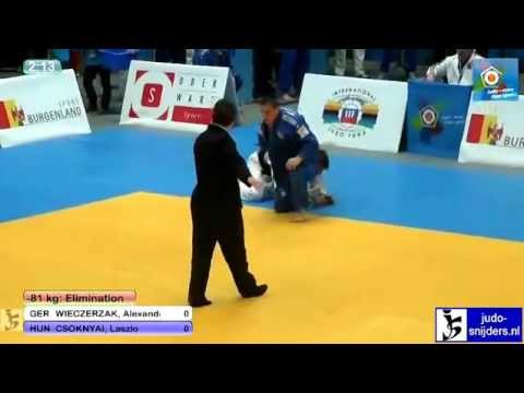 Judo: Alexander Wieczerzak (GER) - Laszlo Csoknyai (HUN) [-81kg]