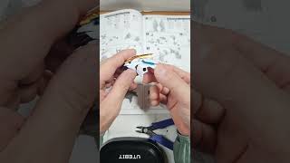 プラモごっつ。頭作り。MAS-01 九天鯤鵬（きゅうてんこんほう)。みっくすろーるファミリー。