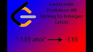 YouTube video 'Leetcode #8: String to Integer (atoi) - Java tutorial'