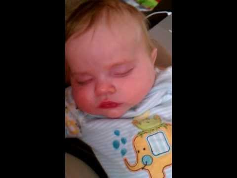 Snoring baby Kian