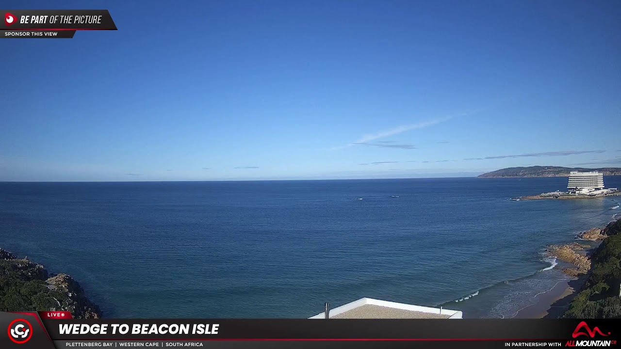 Live webcam view of The Wedge to Beacon Isle