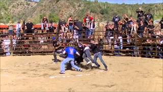 Biker Bull Riding - Ring of Fire - New River, AZ.