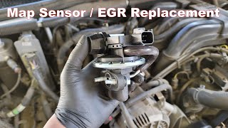2007 Ford Explorer MAP Sensor EGR Replacement 2004-2010 - P0108 & P0109 Fix