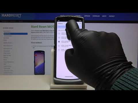 How to Clear Browsing Data in MOTOROLA Razr 5G – Remove Browsing History