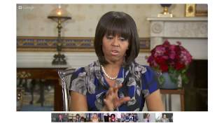 Michelle Obama: White House Hangout on Healthy Families with Kelly Ripa (2013)