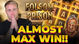 MASSIVE WIN ON FOLSOM PRISON - ALMOST MAXWIN - WITH CASINODADDY 🔥