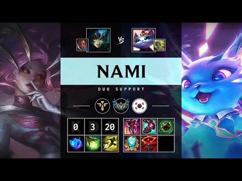 Nami Support vs Yuumi - KR Challenger Patch 25.13