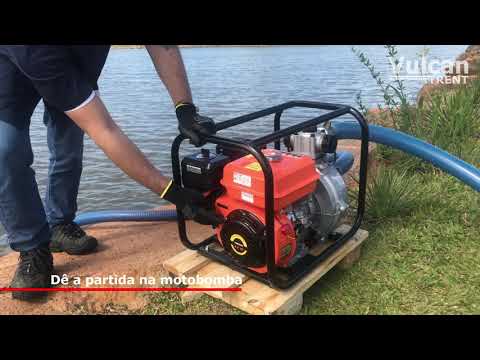 USO DA MOTOBOMBA DE ALTA PRESSÃO VMB552H VULCAN TRENT