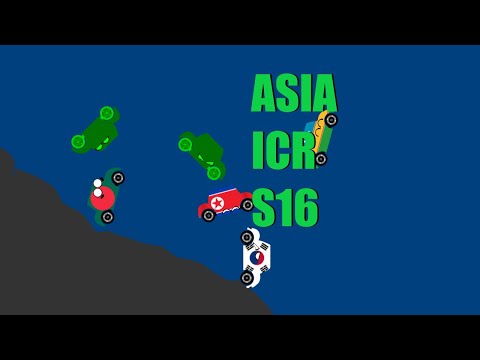 Asia Infection Car Race | Country Cars | Algodoo | Season 16
