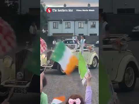 Local hero Olympian Phil Healy is travelling in style at her homecoming in Ballineen & Enniskeane