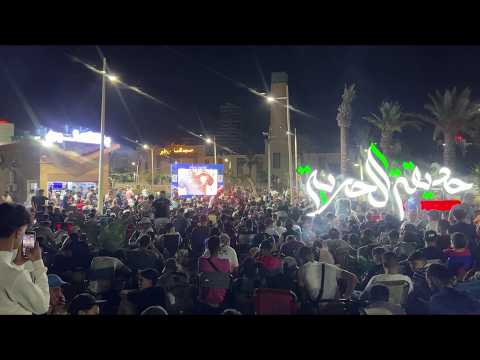 أجواء احتفالية للجماهير الجزائرية بعد الفوز على الأردن