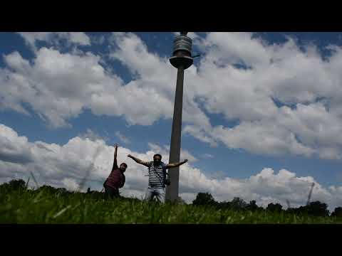 Donauturm tower (Vienna) in time-lapse | Royalty Free Stock Footage