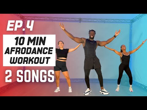 10 MIN AFRO DANCE FITNESS EXPRESS to burn calories fast | Afroletics Workout (Ep.4)