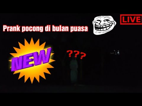 Prank pocong di bulan puasa