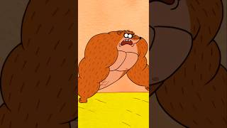 A MÁQUINA DE FICAR MUSCULOSO! #regularshow #shorts