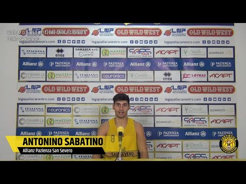 07/10/2022 | Conferenza Stampa pre-partita - Udine vs San Severo - Antonino Sabatino