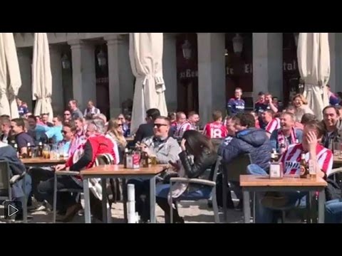 Holenderscy kibice PSV Eindhoven 