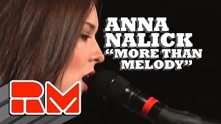 Anna Nalick - &quot;More Than Melody&quot; Live Acoustic (RMTV Official)