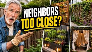 Neighbors Too Close? 8 Genius Backyard Privacy Ideas That Look Expensive!