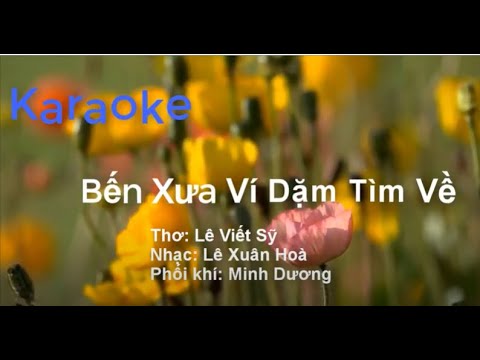 Bến xưa ví dặm tìm về/Karaoke/Thanh tài