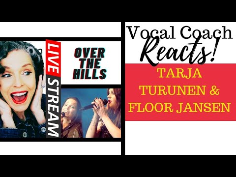 LIVE REACTION! Tarja & Floor DUET "Over The Hills" Vocal Coach Reacts & Deconstructs