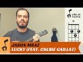 Jason Mraz - Lucky (feat. Colbie Caillat) | Ukulele tutorial