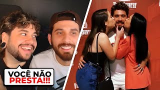 BRINO E GUSTAVO MIOTO ANALISANDO PERFIS DO INSTA DE FÃS (MIOTINDER)