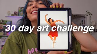 drawing every day for a month (it was hard)