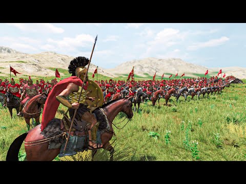 500 Spartan Cavalry vs 500 Roman Infantry – Epic Showdown in Bannerlord