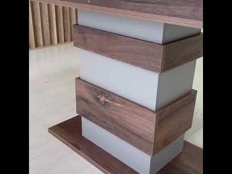 Миниатюра изображения товара Обеденный стол Eligard Yukon (дуб нокс/дымчатый алмаз)