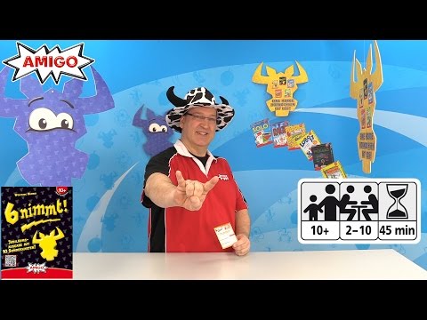 AMIGO erklärt die 6 nimmt! Jubiläumsausgabe