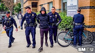 𝗕𝗜𝗞𝗘 𝗘𝗡𝗙𝗢𝗥𝗖𝗘𝗠𝗘𝗡𝗧: Police Arrest Man After Sidewalk Bicycle Violation