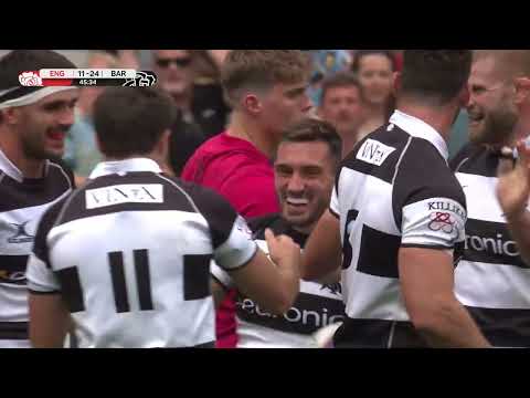 Highlights | England v Barbarians at Twickenham