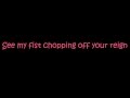 Kasabian - Fast Fuse Lyrics 