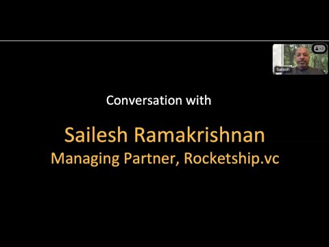 649th 1Mby1M Roundtable with Sailesh Ramakrishnan, Rocketship.vc
