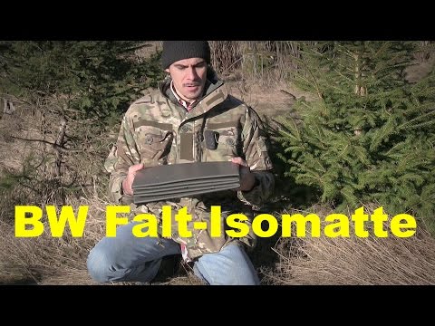 Die BW Falt-Isomatte | Outdoor AusrüstungTV