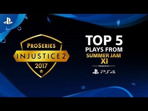 Injustice 2 – Top 5 Plays from Summer Jam XI | PS4