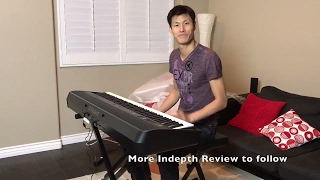 Video thumbnail for Roland FP-90 Unboxing and First Impression of the acoustic piano sound by Roy Tan Music by Roy Tan Music