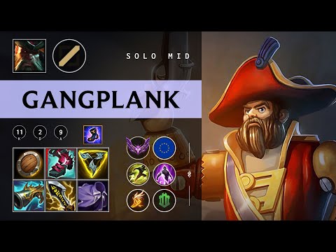 Gangplank Mid vs Akali - EUW Master Patch 26.01