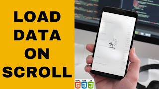 Download the video "How to load data on scroll in JavaScript | Infinite Scrolling working demo for web and mobile"