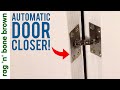 THROW AWAY THE INSTRUCTIONS How To Fit A Concealed Door Closer