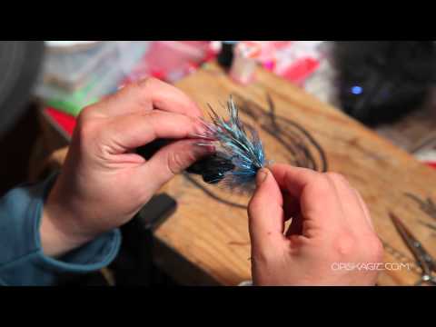 OPST- Trevor's Black and Blue Steelhead Fly