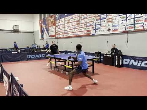 Ashimiyu Ganiyu - Marzulli Valerio | Tennistavolo Sassari - King Pong | Serie B2 Gir. H